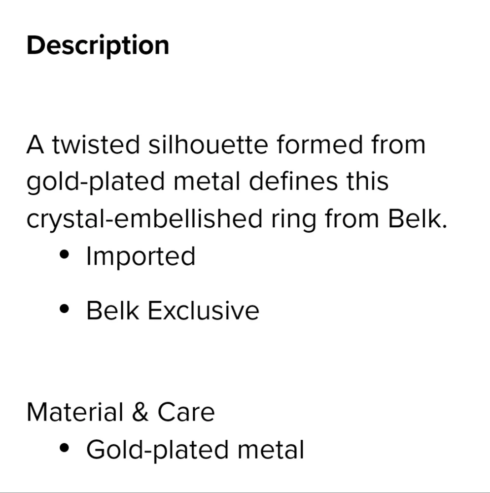 Pav'e Crystal Rope Ring - Picture 6 of 6